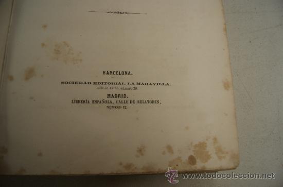 Libros antiguos: Libro Elisenda de Moncada, de finales s.XIX - Foto 6