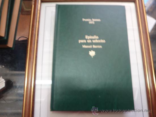Libros antiguos: LIBRO EPITAFIO PARA UN SE&Ntilde;ORITO PREMIO ATENEO - Foto 1