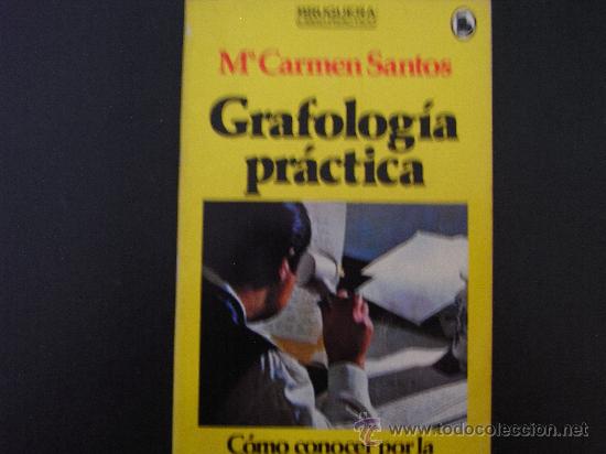 Libros antiguos: Grafolog&iacute;a pr&aacute;ctica. M&ordf; Carmen Santos. - Foto 1