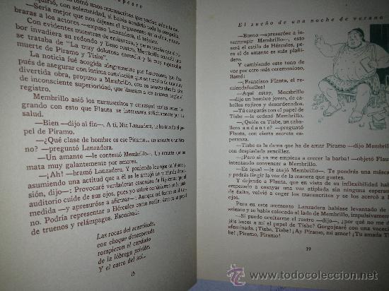 Libros antiguos: EL SUE&Ntilde;O DE UNA NOCHE DE VERANO - Foto 4