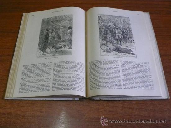 Libros antiguos: MIGUEL STROGOFF. JULIO VERNE. ED. SAENZ DE JUBERA. ILUSTRADO. - Foto 7