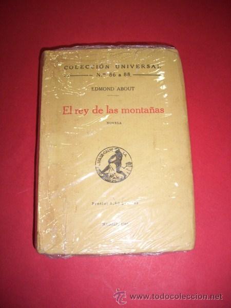 Libros antiguos: ABOUT, Edmundo - El rey de las monta&ntilde;as : novela - Foto 1