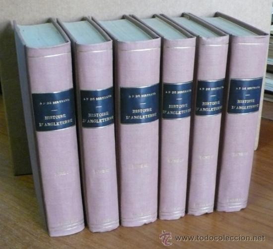 Libri antichi: HISTOIRE D' ANGLETERRE DEPUIS LA PREMIERE INVASION DES ROMAINS JUSQU' A LA PAIX DE 1763. (1815)