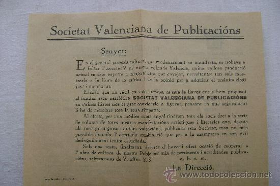 Libros antiguos: PRENSA VALENCIANA.255 - Foto 7