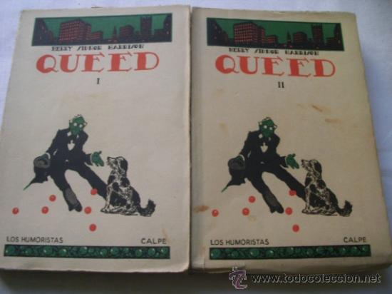 Libros antiguos: QUEED (2 vol&uacute;menes) SIDNOR HARRISON, Henry. 1921 - Foto 1