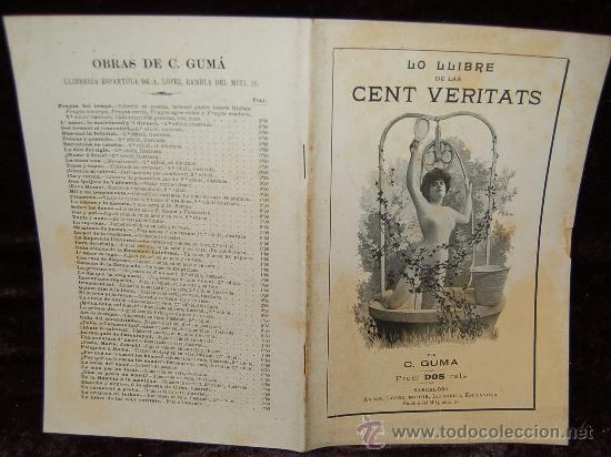 Libros antiguos: LO LLIBRE DE LAS CENT VERITATS - C. GUM&Agrave; - Foto 2
