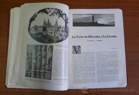 Libros antiguos: LIBRO DE ORO DE LA PROVINCIA DE LA CORU&Ntilde;A. 1930. DEDICADO. - Foto 8