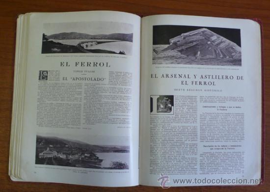 Libros antiguos: LIBRO DE ORO DE LA PROVINCIA DE LA CORU&Ntilde;A. 1930. DEDICADO. - Foto 13