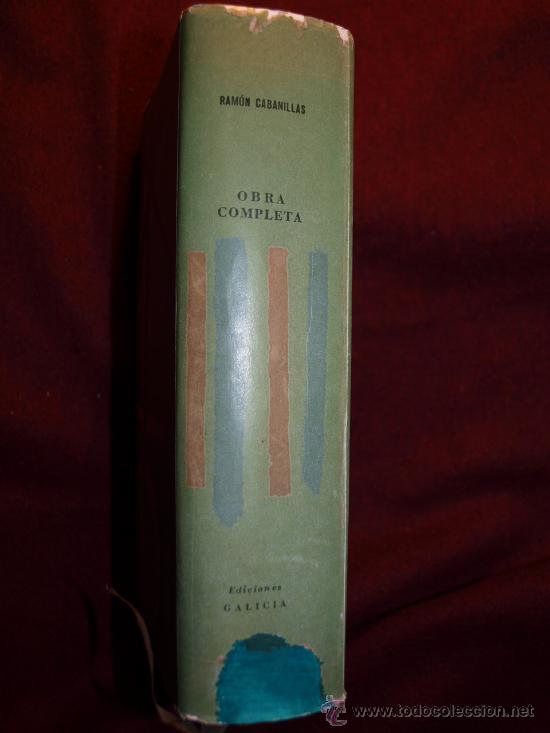 Libros antiguos: Ram&oacute;n Caba&ntilde;illas. Obra Completa. Ediciones Galicia. - Foto 2