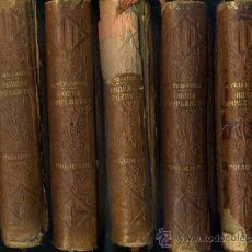 Libros antiguos: OBRES COMPLERTES DE MOSSEN JACINTO VERDAGUER - 7 VOLUMS (1905/1908)