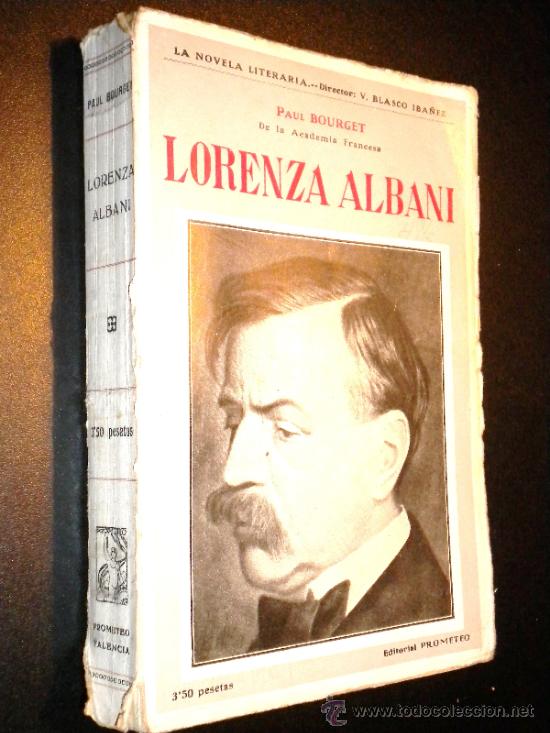 Libros antiguos: Lorenza Albani / Bourget, Paul - Foto 1