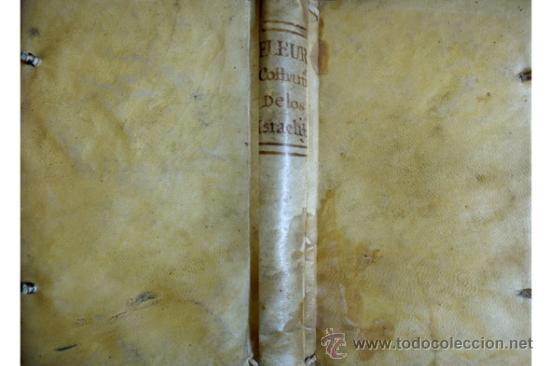 Libros antiguos: FLEURY, Claude. Las Costumbres de los Israelitas. - Foto 1