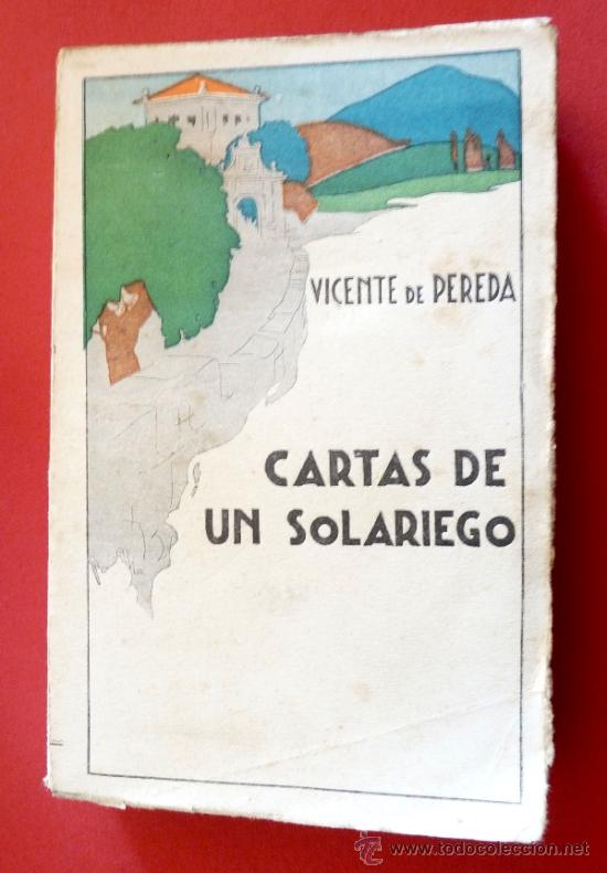 Libros antiguos: Cartas de un Solariego. Vicente de Pereda - Foto 1