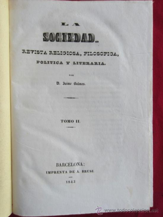 Libros antiguos: LA SOCIEDAD - 1843 - Foto 10