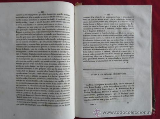 Libros antiguos: LA SOCIEDAD - 1843 - Foto 12