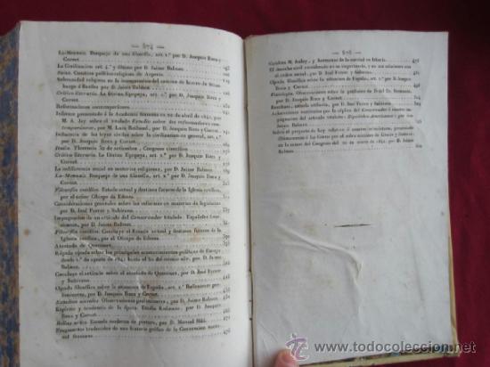Libros antiguos: LA CIVILIZACI&Oacute;N - 1841 - Foto 5
