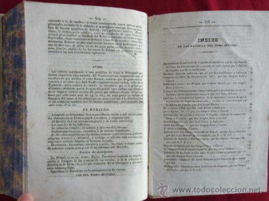 Libros antiguos: LA CIVILIZACI&Oacute;N - 1841 - Foto 11
