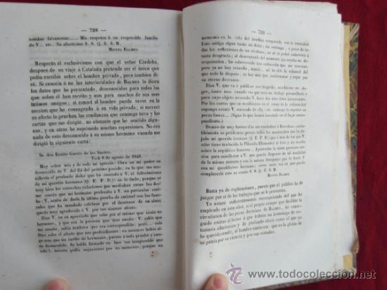 Libros antiguos: VIDA DE BALMES - 1848 - Foto 5