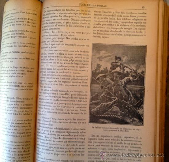 Libros antiguos: Novelas de Emilio Salgari y otros - Foto 2