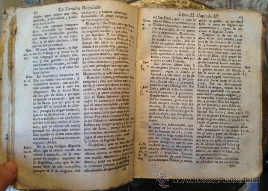 Libros antiguos: La familia regulada, 1769 - Foto 3