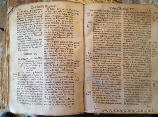 Libros antiguos: La familia regulada, 1769 - Foto 4