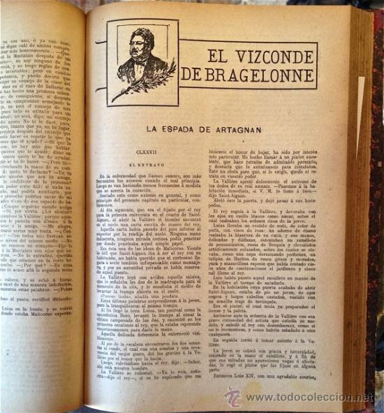 Libros antiguos: Alejandro Dumas &rdquo;El vizconde de Bragelonne&rdquo; - Foto 3