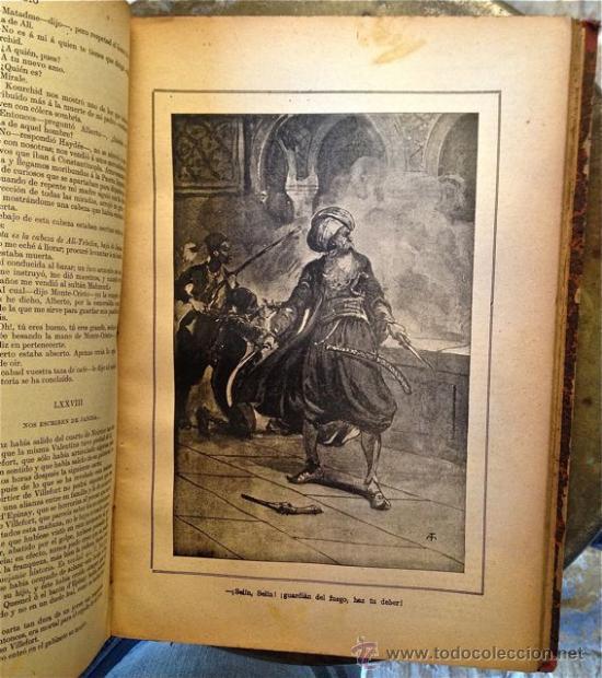 Libros antiguos: Alejandro Dumas &rdquo;El vizconde de Bragelonne&rdquo; - Foto 4