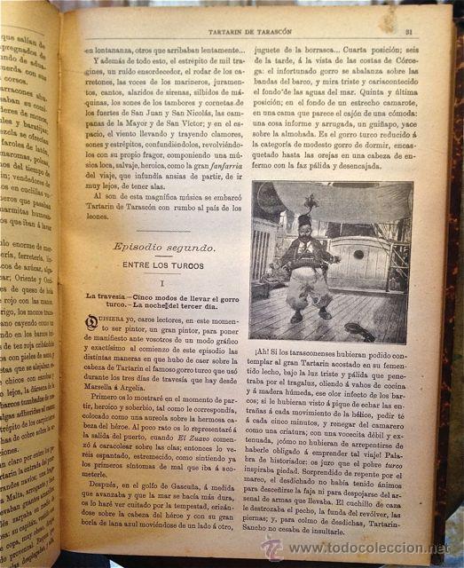 Libros antiguos: Tartar&iacute;n de tarasc&oacute;n y otros - Foto 3