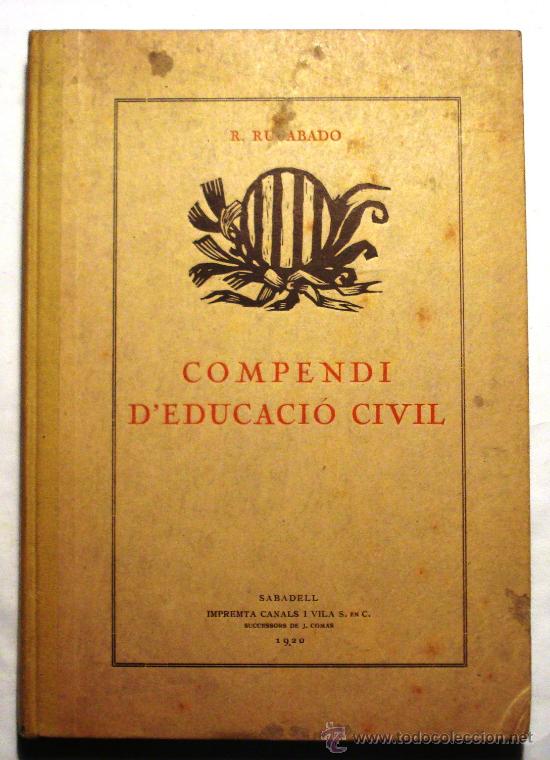 Libros antiguos: COMPRENDI DEDUCACI&Oacute; CIVIL - R. RUCABADO - A&Ntilde;O 1920 - - Foto 1