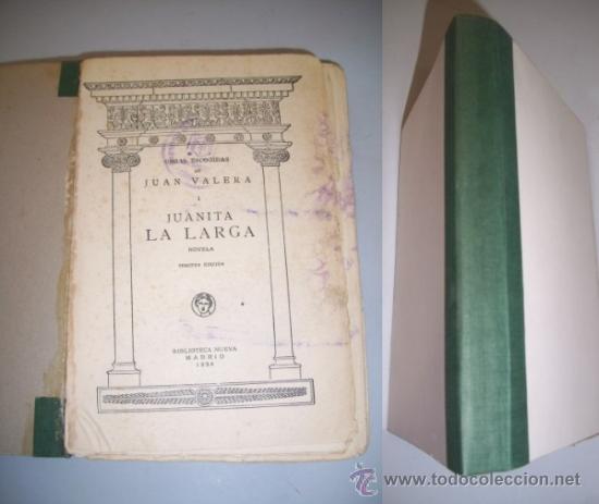 Libros antiguos: VALERA, Juan. Juanita la Larga - Foto 1
