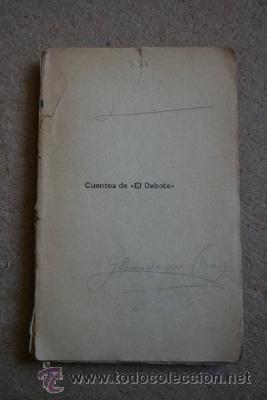 Libros antiguos: Cuentos de &rdquo;El Debate&rdquo;. D&iacute;ez de Tejada (Vicente) - Foto 1