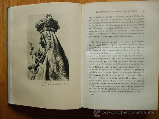 Libros antiguos: HISTORIA DE MONTSERRAT, A.M Albareda - Foto 4