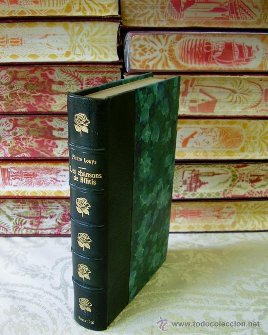 Libros antiguos: LES CHANSONS DE BIBLITIS .  Autor : Lou&yuml;s, Pierre - Foto 1