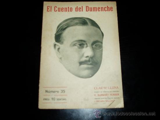 Libros antiguos: EL CUENTO DEL DUMENCHE  N&ordm; 35.  EN VALENCI&Aacute;. - Foto 1