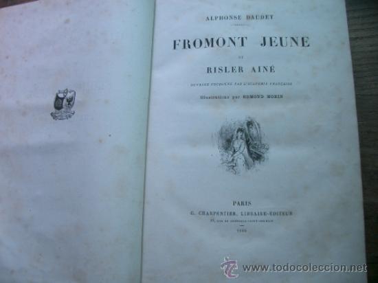 Libros antiguos: Grabados 1880 Fromont jeune et Risler ain&eacute;. Daudet, Alphonse. Folio.- - Foto 7