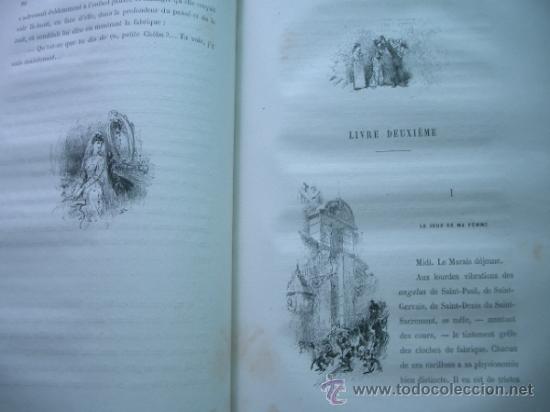 Libros antiguos: Grabados 1880 Fromont jeune et Risler ain&eacute;. Daudet, Alphonse. Folio.- - Foto 4
