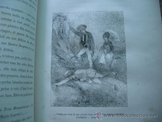 Libros antiguos: Grabados 1880 Fromont jeune et Risler ain&eacute;. Daudet, Alphonse. Folio.- - Foto 2