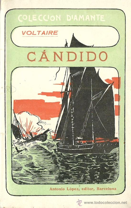 Libros antiguos: C&aacute;ndido : o el optimismo / Voltaire- circa 1910 - Foto 1