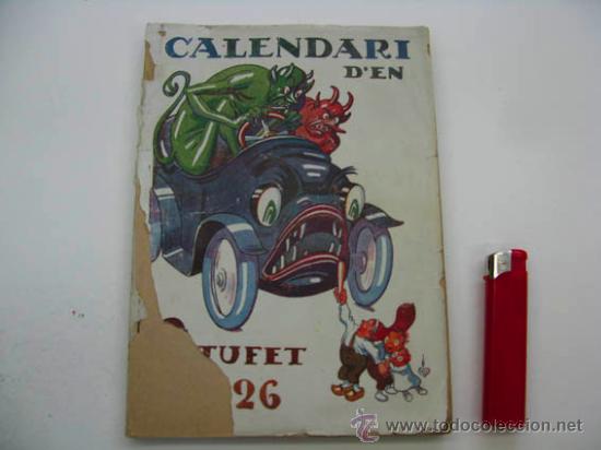 Libros antiguos: Libro Calendari den Patufet any 1926 - Foto 1