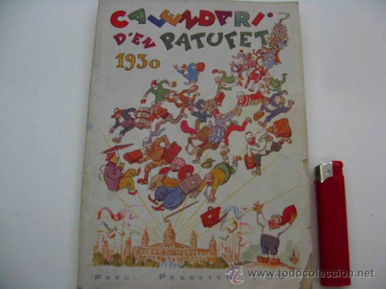 Libros antiguos: Libro Calendari den Patufet any 1930 - Foto 1
