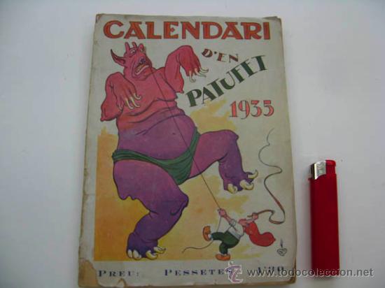Libros antiguos: Libro Calendari den Patufet any 1935 - Foto 1