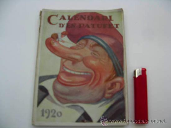 Libros antiguos: Libro Calendari den Patufet any 1920 - Foto 1