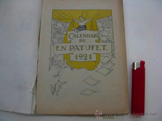 Libros antiguos: Libro Calendari den Patufet any 1921 - Foto 2