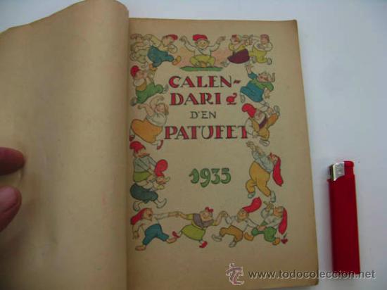Libros antiguos: Libro Calendari den Patufet any 1935 - Foto 2