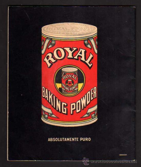 Libros antiguos: Librito Recetas Culinarias ROYAL. - Foto 2