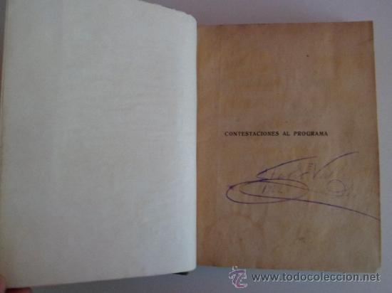 Libros antiguos: OPOSICIONES DE POLICIA CONTESTACIONES AL PROGRAMA (1920) - Foto 20