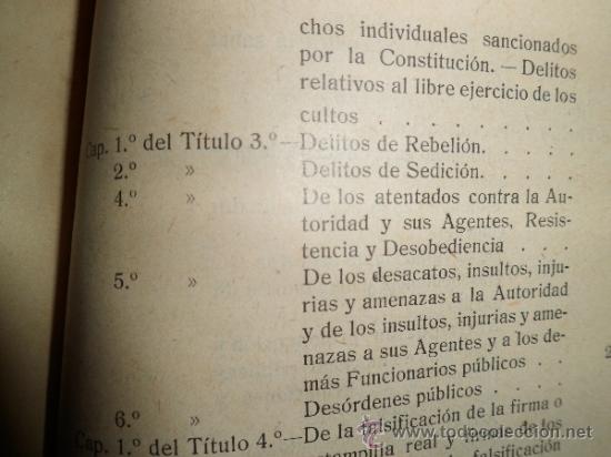 Libros antiguos: OPOSICIONES DE POLICIA CONTESTACIONES AL PROGRAMA (1920) - Foto 4
