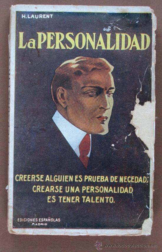 Libros antiguos: La Personalidad. H.Laurent - Foto 1