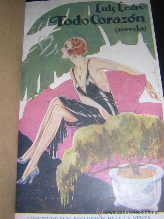 Libros antiguos: 1920 - LUIS LEON - TODO CORAZON - Foto 1