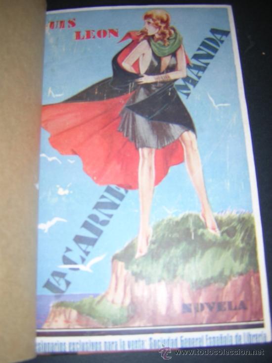Libros antiguos: 1920 - LUIS LEON - LA CARNE MANDA - Foto 2